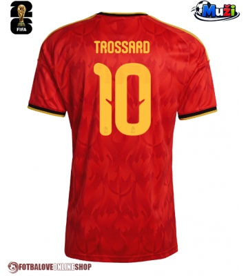 Belgie Leandro Trossard #10 Domácí Dres MS 2026 Krátkým Rukávem